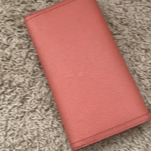 Burberry Pink Leather Long Wallet - Picture 5 of 10